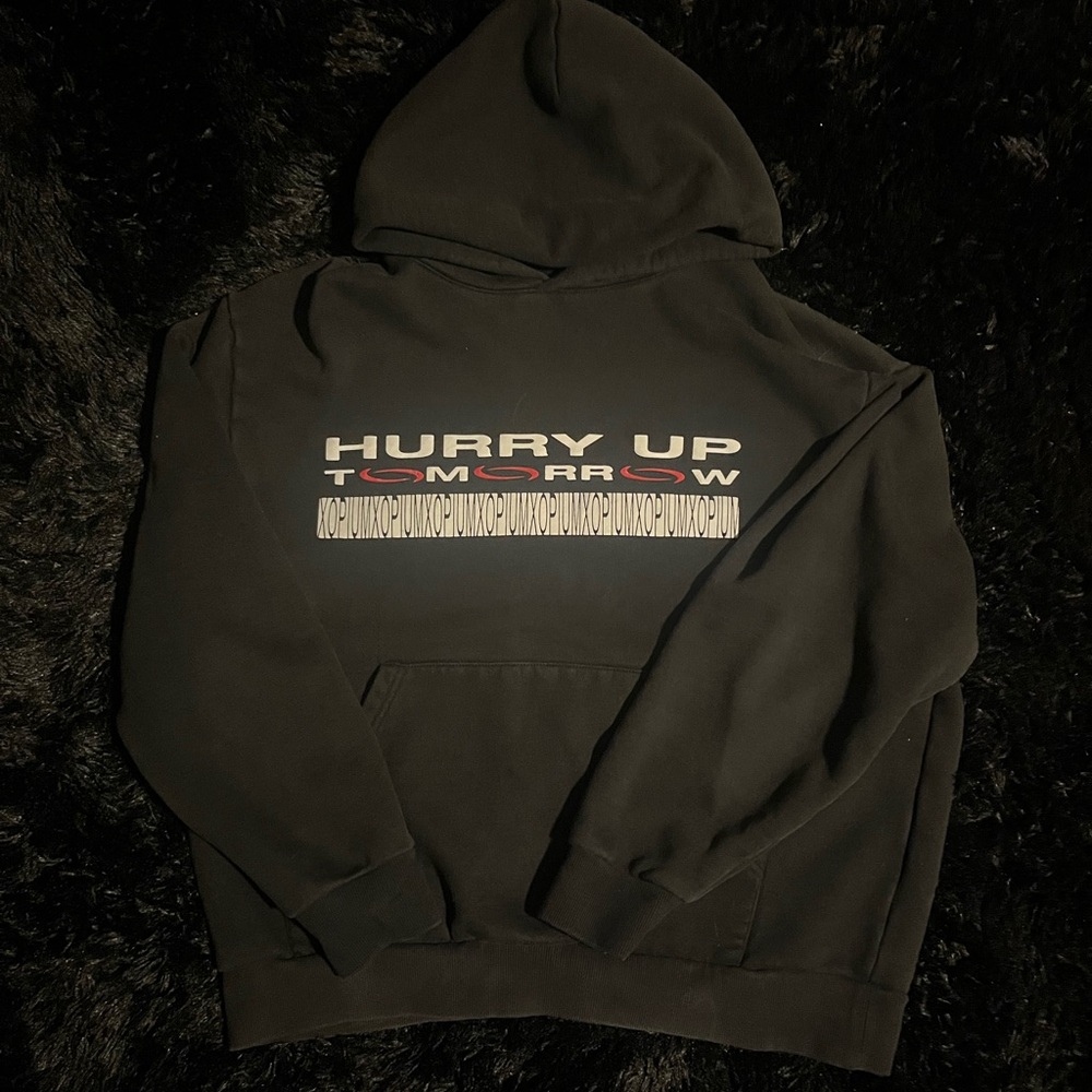 The Weeknd X Playboy Carti Hurry Up Tomorrow Hoodie | Size Large